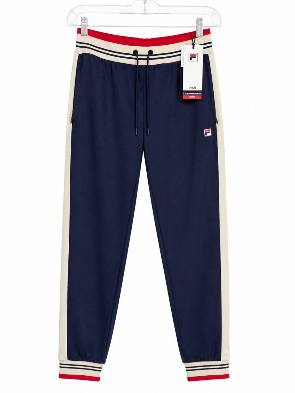 Nike Dri-FIT Soccer&Fila Iconic Settanta Track Pants Bundle Womens XS Black Navy - Picture 2 of 8